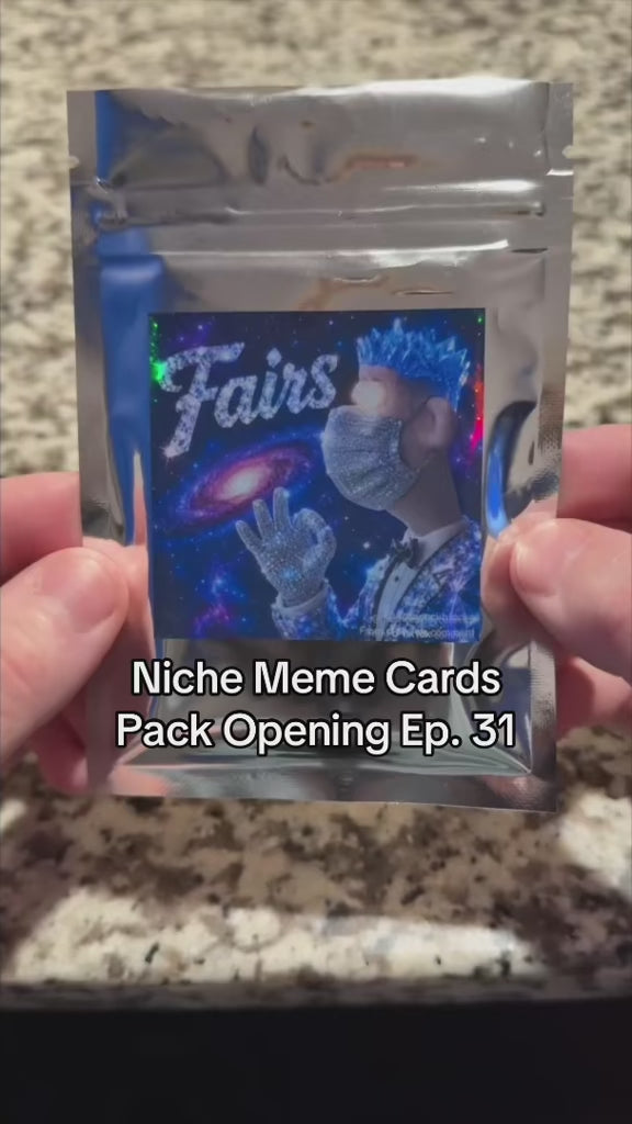 TikTok Niche Meme Card Packs