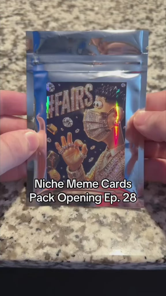 TikTok Niche Meme Card Packs