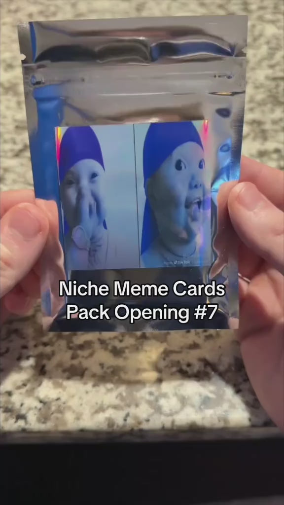 TikTok Niche Meme Card Packs